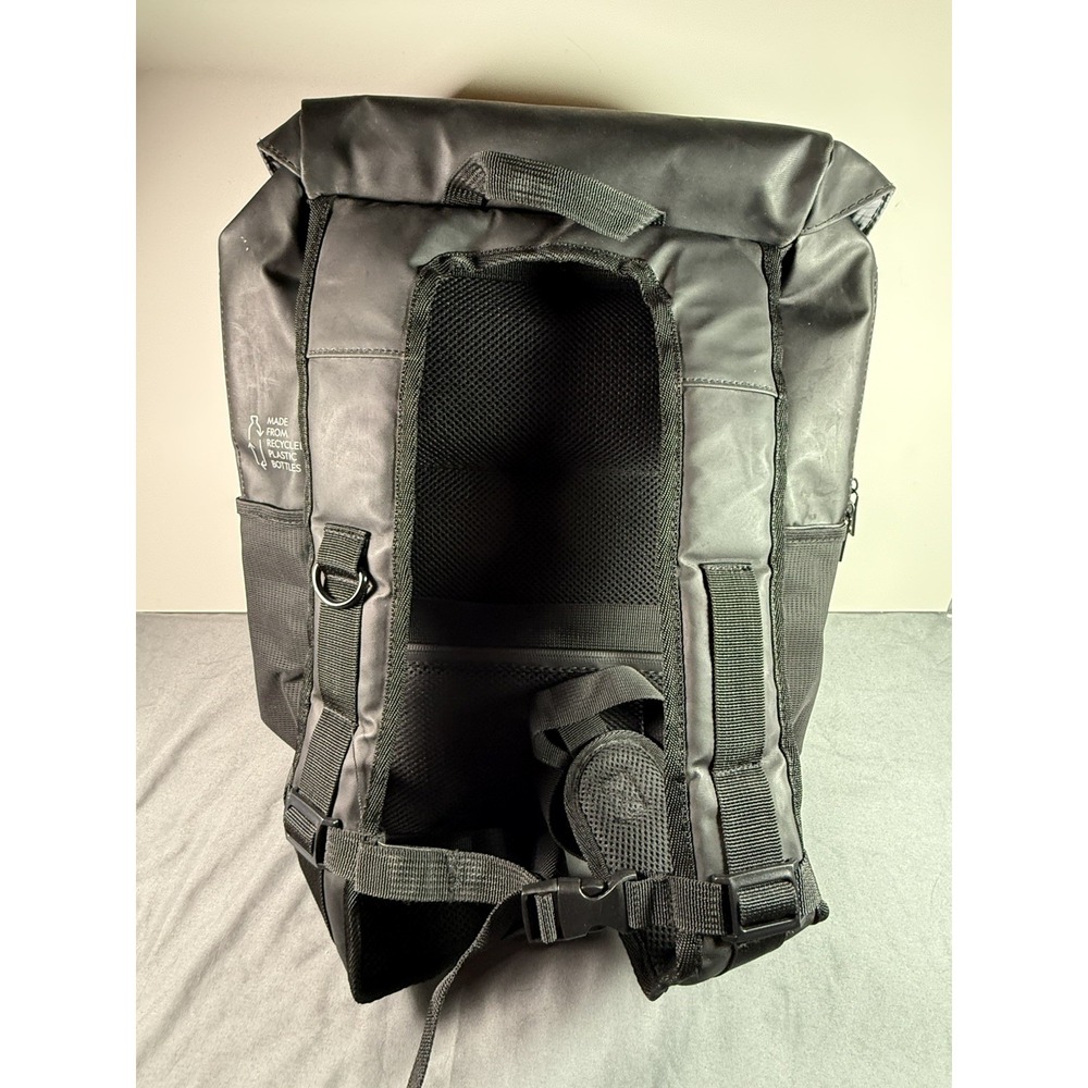 National Geographic Bag Expeditions Black Waterproof Backpack With Metal Logo - Picture 12 of 14